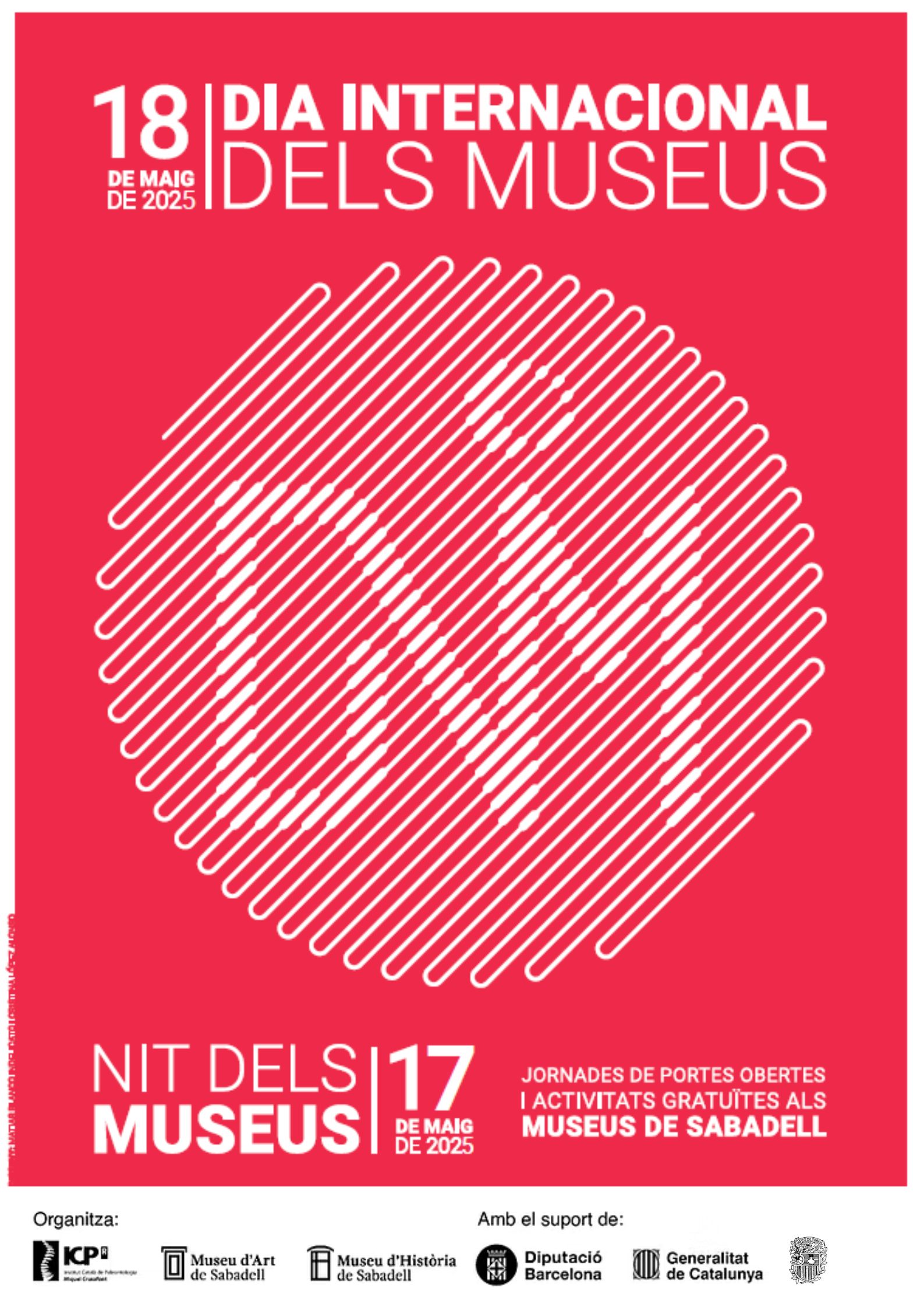 Cartell del Dia i Nit dels Museus 2025