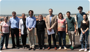 Representants d'entitats que participen en la Nit i Dia dels Museus (Aj. Sabadell)