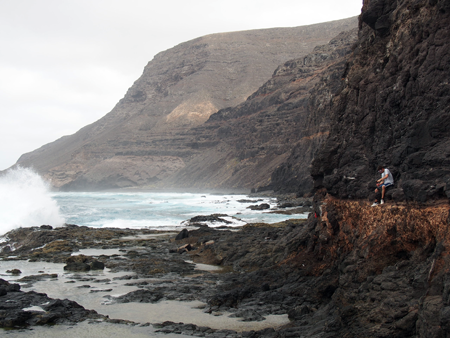 Jaciment de la Playa del Salto, a Lanzarote (Antonio Sánchez Marco)