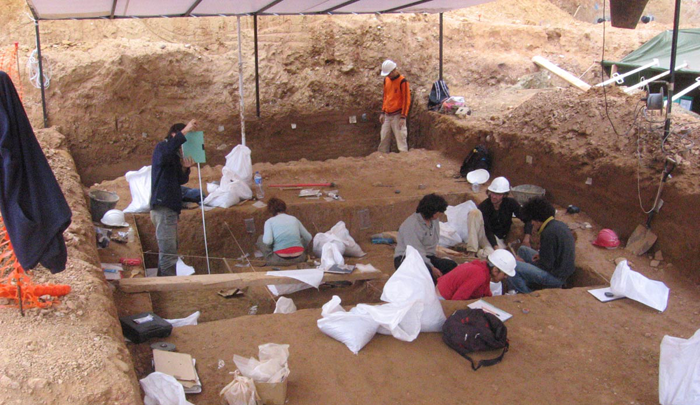 Excavació a Vallparadís