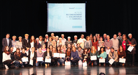 Foto de grup de l'acte celebrat el dia 11 (Ajuntament de Sabadell)