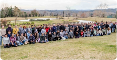 Personal del Institut de Biologia Evolutiva (IBE, CSIC-UPF) y el Institut Català de Paleontologia Miquel Crusafont (ICP-CERCA) en el retiro que se celebró a finales de febrero en Santa Coloma de Farners