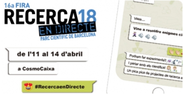 La preparació i conservació de fòssils a la Fira Recerca en Directe